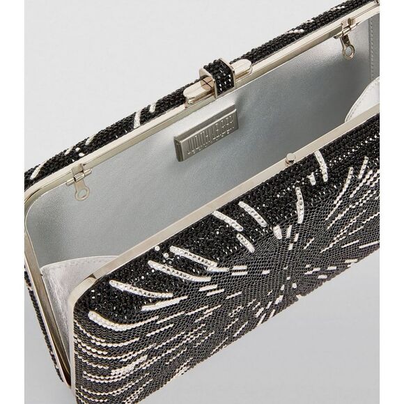 JUDITH LEIBER Slim Slide Hyperdrive Clutch Bag - Picture 4 of 16